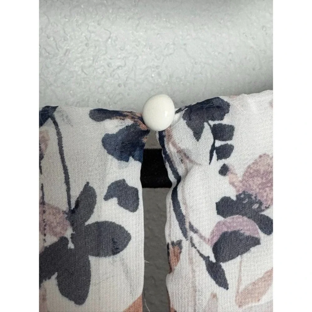 Lane Bryant Dress Women's 16 Beige Floral Prairie Romantic Garden Party Bohemian - Picture 14 of 16